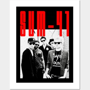 Sum-41 -- Aesthetic Fan Art Design Posters and Art